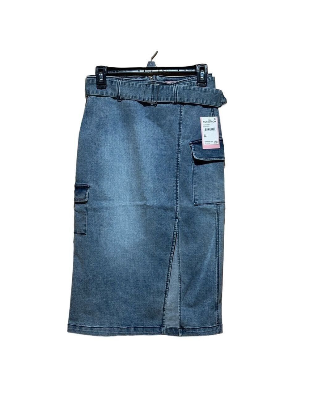Juicy Couture Denim Pencil Skirt Size 28